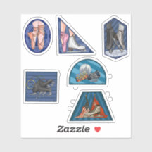 Collection d'autocollants de vinyle Edge de Dream