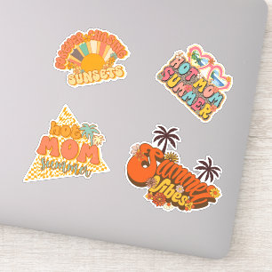 Sticker Collection d'autocollants d'été vibrants - Ensembl