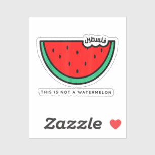 Sticker Collection Palestine 'This is not a Watermelon'