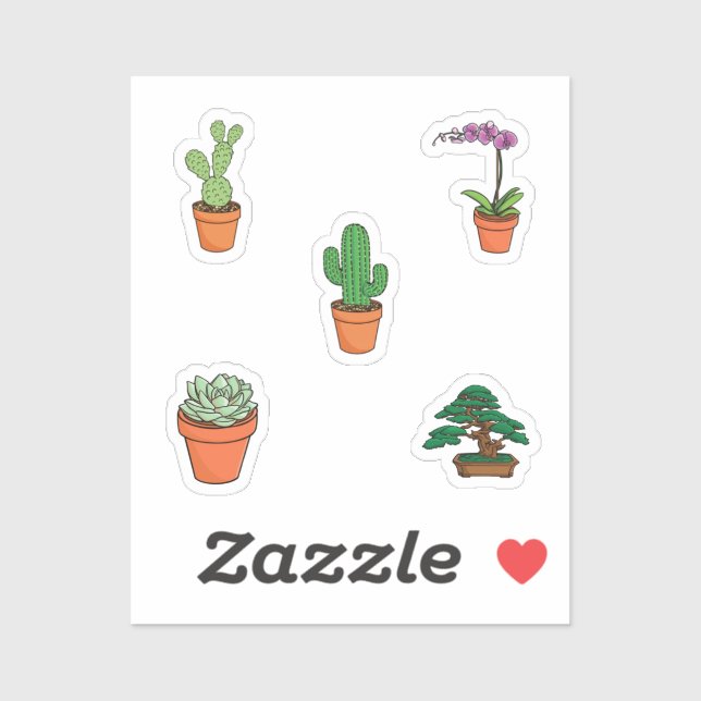 Sticker Collection plante (Feuille)