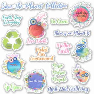 Sticker Collection Sauver la Planète
