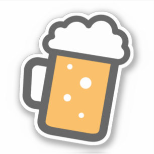 Sticker Collier de bière