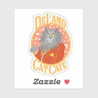 Sticker Collier Henry DeCat en Jaune