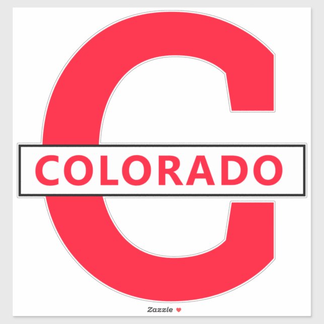 Sticker Colorado (Feuille)
