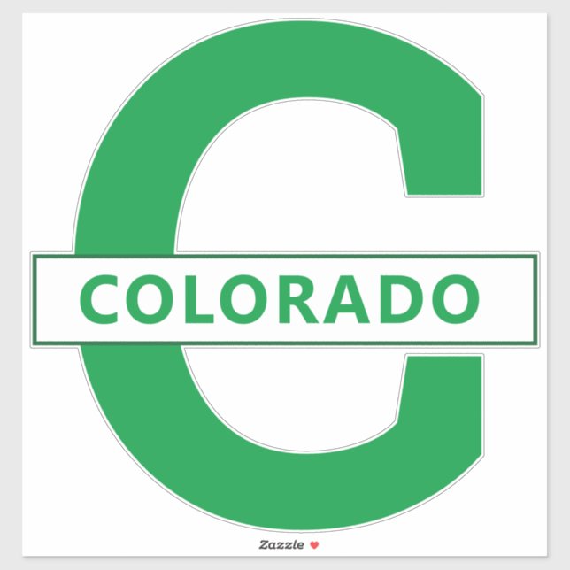 Sticker Colorado (Feuille)