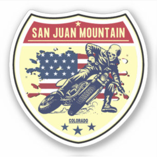 Sticker Colorado Scenic Byway San Juan Skyway randonnée mo