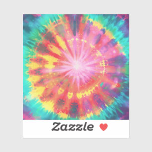Sticker Coloré Vibrant Cravate-Dye #1