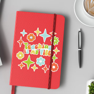 Sticker Colorful Super Enseignement est ma Vibe, Enseignan