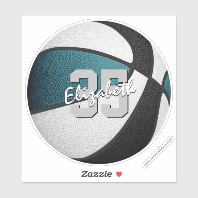 Sticker commander en vrac ou acheter une seule turquoise d (Feuille)