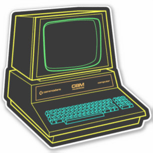 Sticker Commodore PET Computer
