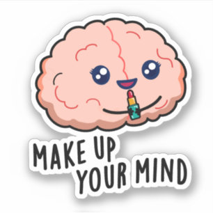 Sticker Composez Votre Mince Fantaisie De Cerveau