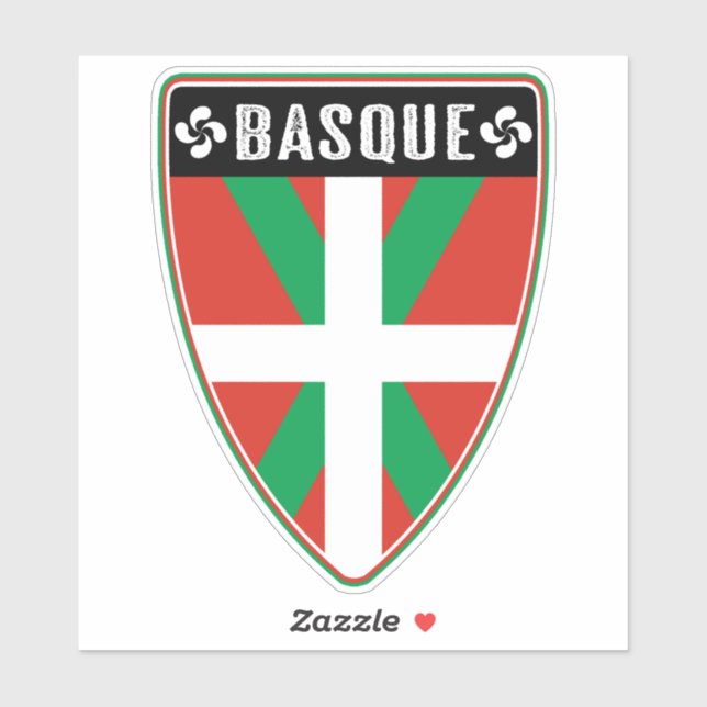 Sticker Comté de Basque (Feuille)