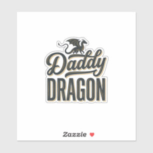 Sticker Conception de chemise à gravure vintage Daddy Drag