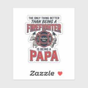 Sticker Conception de chemise de gravure vintage Papa pomp