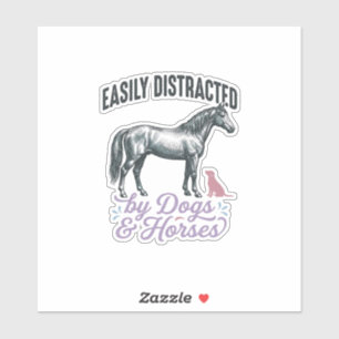 Sticker Conception de chemise facilement distrait par les 
