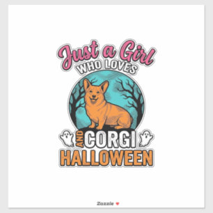 Sticker Conception de chemise pour fille amateur de chien