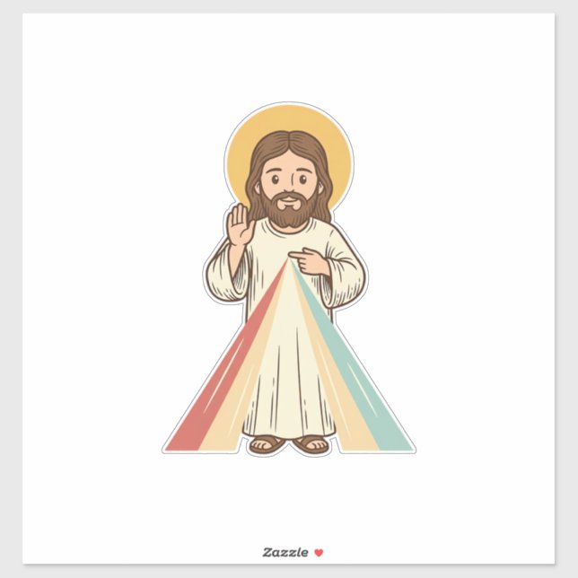Sticker Conception de chemise vectorielle de bénédiction r (Feuille)