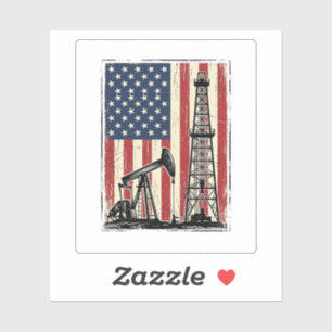 Sticker Conception de chemise vectorielle du drapeau améri