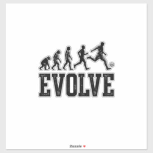 Sticker Conception de chemise vectorielle vintage évolutio