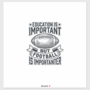 Sticker Conception de chemise vintage d'éducation de footb