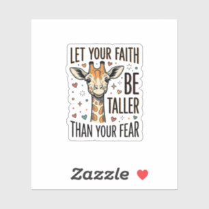 Sticker Conception de chemise vintage inspirante girafe de