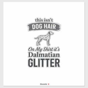 Sticker Conception de citation de cheveux de chien drôle d