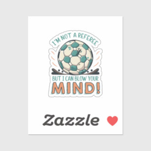 Sticker Conception de football drôle
