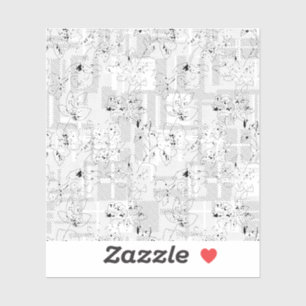 Sticker Conception de langue Un cent un