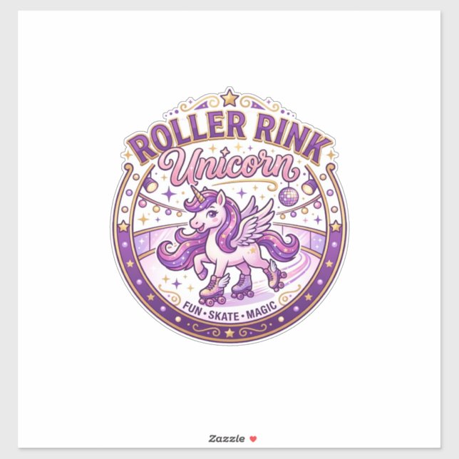 Sticker Conception de merch prête pour POD de patinoire à  (Feuille)