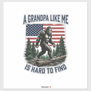 Sticker Conception de T-shirt Drapeau Américain Vintage Bi