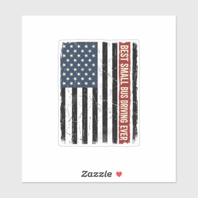 Sticker Conception de T-shirt Drapeau de Conducteur de Pet (Feuille)