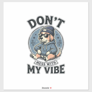 Sticker Conception de T-Shirt vectoriel vintage vibe de ch