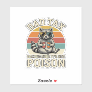 Sticker Conception de T-Shirt vintage de raton laveur de t