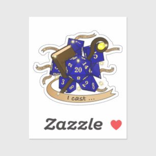 Sticker Conception des dés de l'Assistant