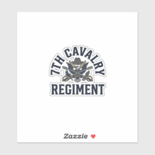Sticker Conception d'impression de poitrine vintage du 7e