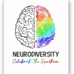 Sticker Conception du cerveau, ABA Therapist, Sensibilisat