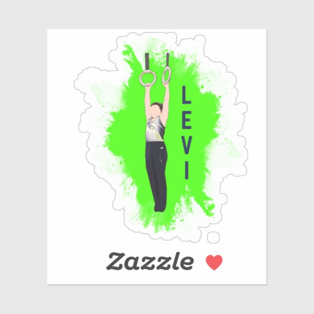 Sticker Conception personnalisée pour Emily Richter -Levi (Feuille)