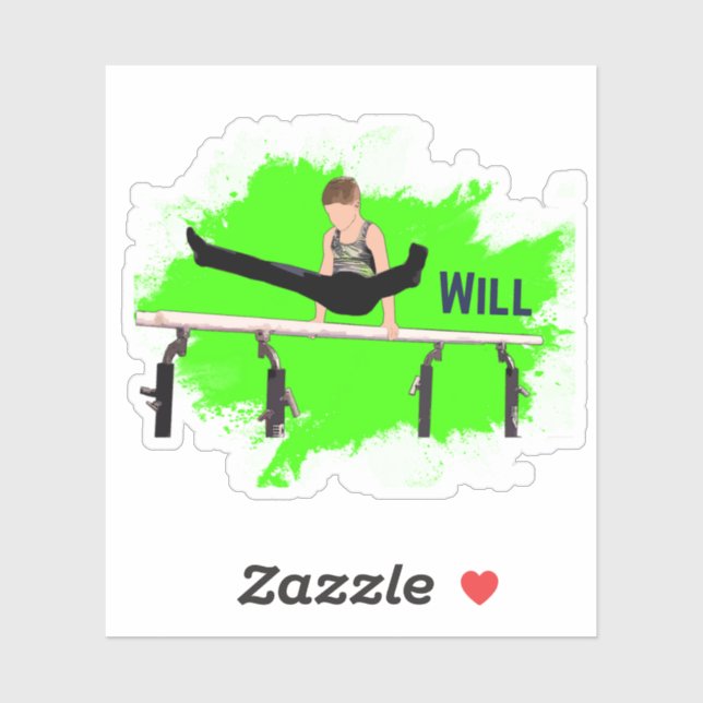 Sticker Conception personnalisée pour Emily Richter - Will (Feuille)