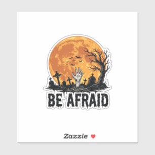 Sticker Conception vectorielle de cimetière d'Halloween vi