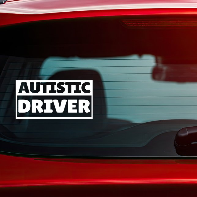 Sticker Conducteur autiste (Créateur téléchargé)