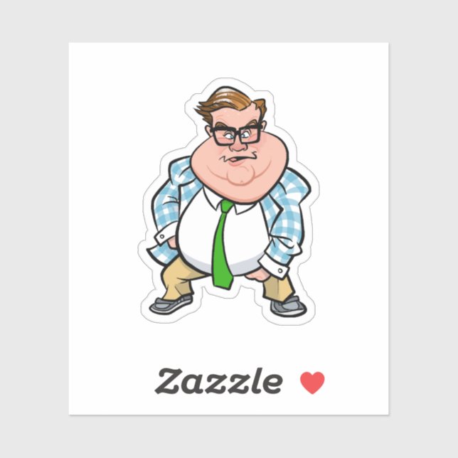 Sticker Conférencier motivateur (Feuille)