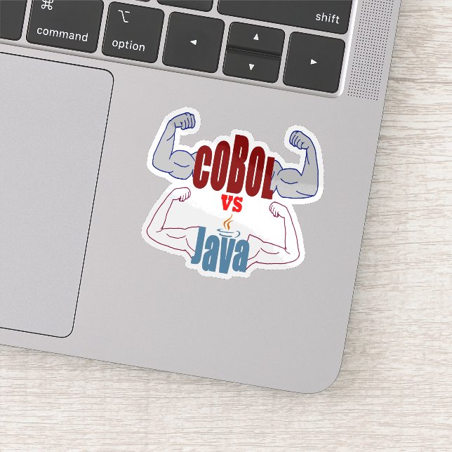 Sticker Confrontation entre les langages de programmation  (Détail)