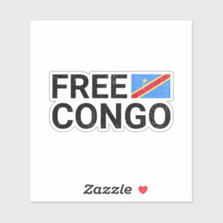 Sticker Congo libre