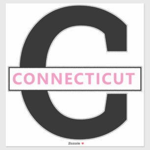 STICKER CONNECTICUT