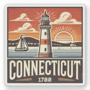 Sticker Connecticut