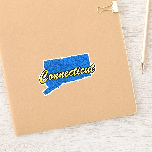 Sticker Connecticut (Carnet)