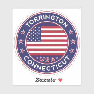 Sticker Connecticut de Torrington, Torrington