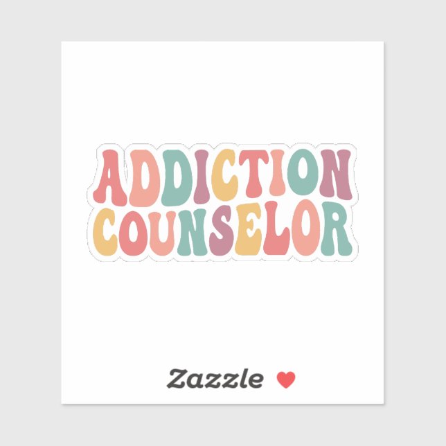 Sticker Conseiller en toxicomanie (Feuille)