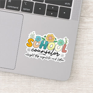 Sticker Conseiller scolaire Arrêtez de réglementer et d'éc