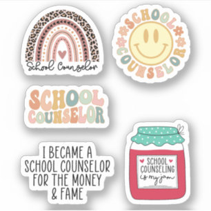 Sticker Conseiller scolaire mignon, Cadeau Pour Conseiller